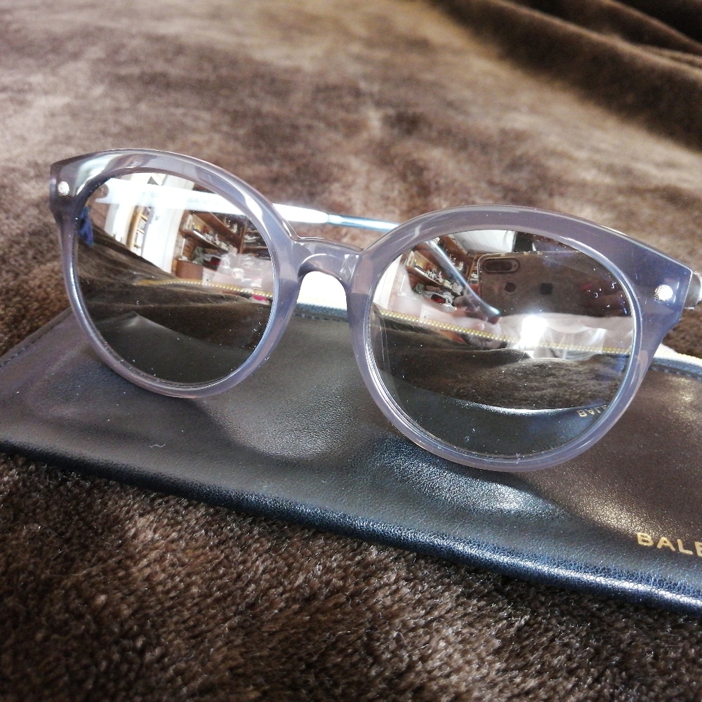 Authentic Balenciaga reflection sunglasses.